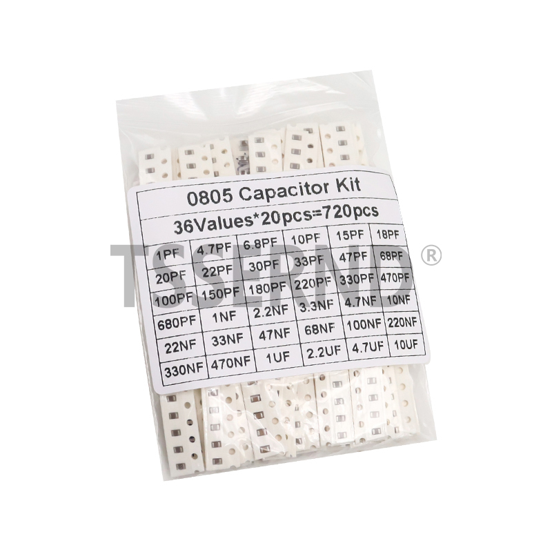 Capacitor Kit Assortment - 320 ADET 720 ADET 0603 0805
