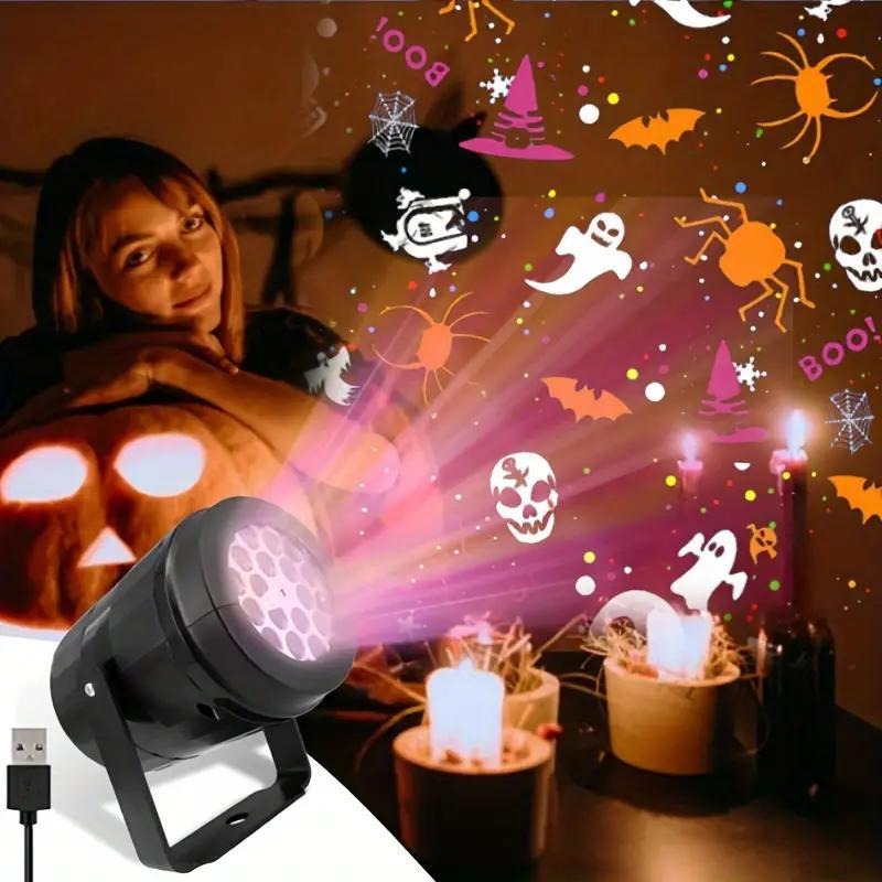 Diy Halloween Electronics - Cadılar bayramı LED projektör ışığı açık