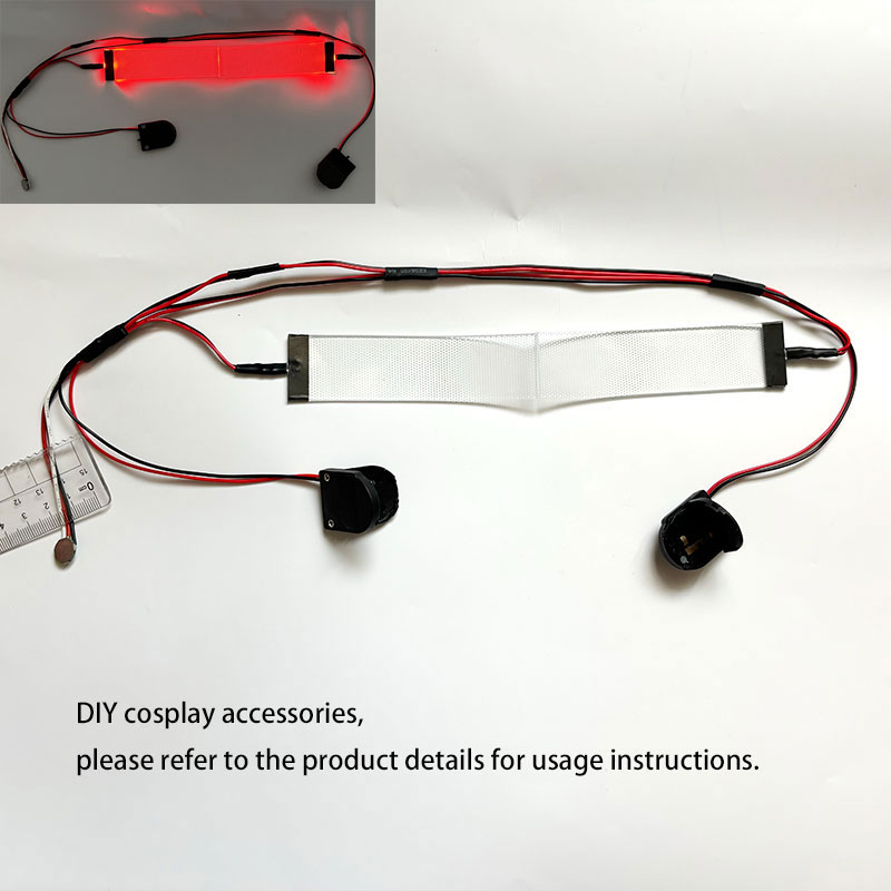 Diy Halloween Electronics - Kırmızı Esnek Bükülebilir DIY LED Gözler