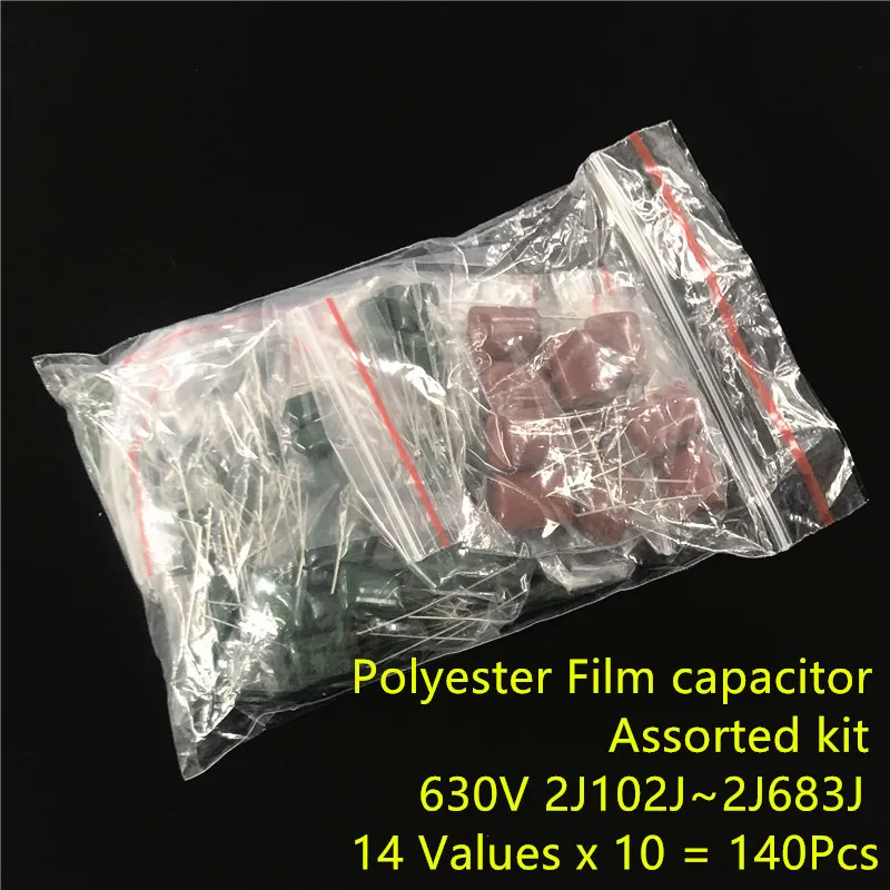 Capacitor Kit Assortment - 630V Mylar Film Kapasitör çeşitli Kit