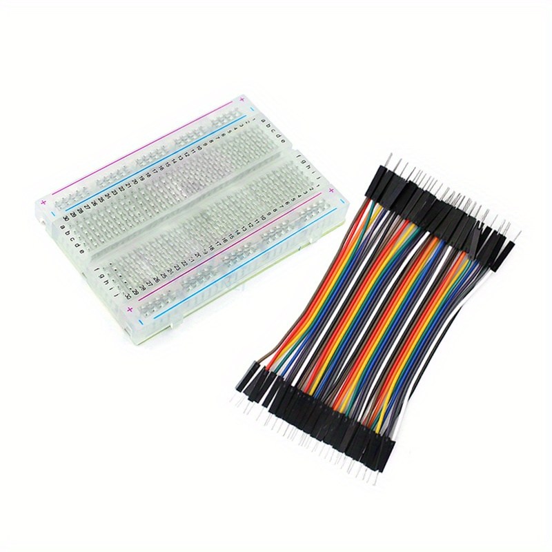 Breadboard Jumper Wire - 1 adet 400 Nokta Şeffaf Mini