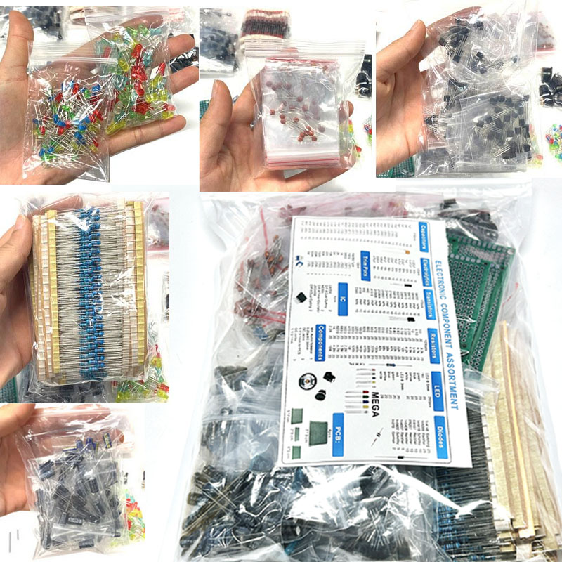 Capacitor Kit Assortment - 1818 ADET DIY Elektronik Bileşenler Kiti