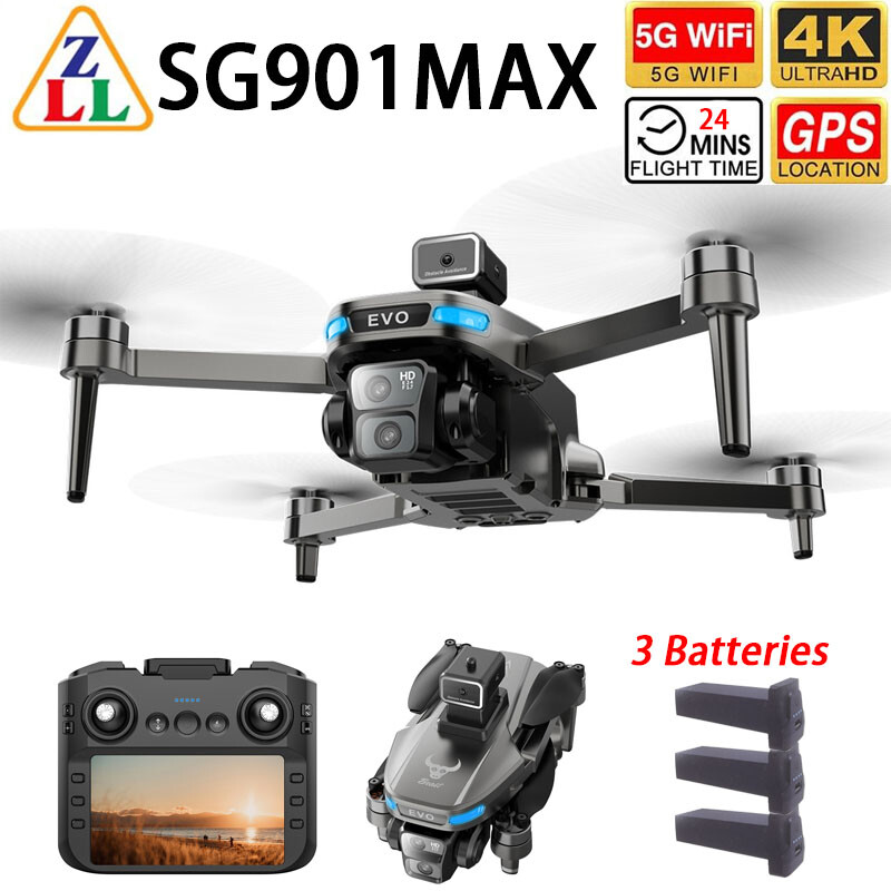 Diy Drone Electronics - ZLL SG901MAX Drone GPS WIFI FPV