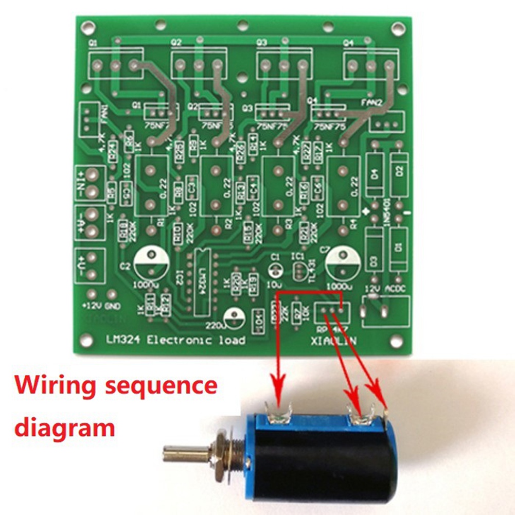 Diy Electronic Load - ABIY-DIY Kitleri 150W 10A Pil Kapasitesi