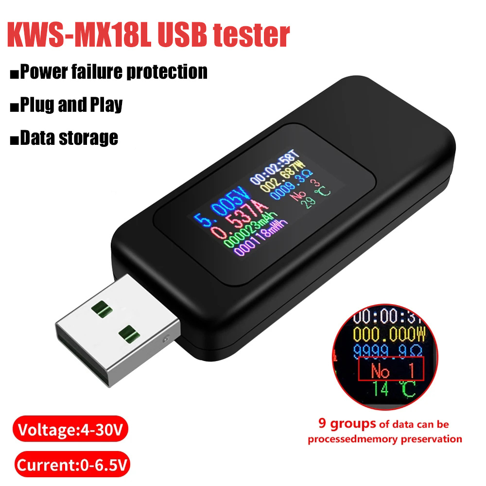Diy Electronic Load - 10'u 1 arada USB Test Cihazı