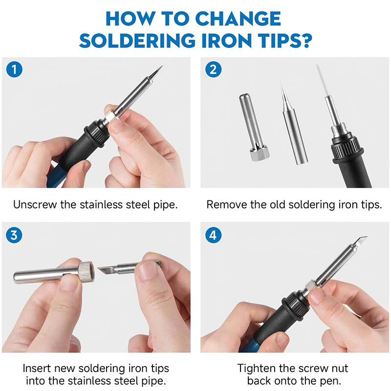 Ayarlanabilir Sıcaklık 220V 60 - Diy Electronics Tools incelemesi ve fiyatı