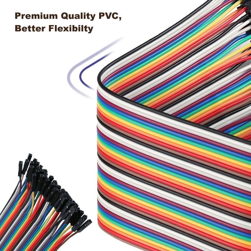 40Pin Dupont Kablo Şerit Jumpe - Breadboard Jumper Wire incelemesi ve fiyatı