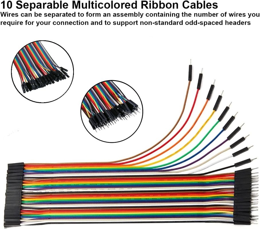 40Pin Dupont Kablo Şerit Jumpe - Breadboard Jumper Wire incelemesi ve fiyatı
