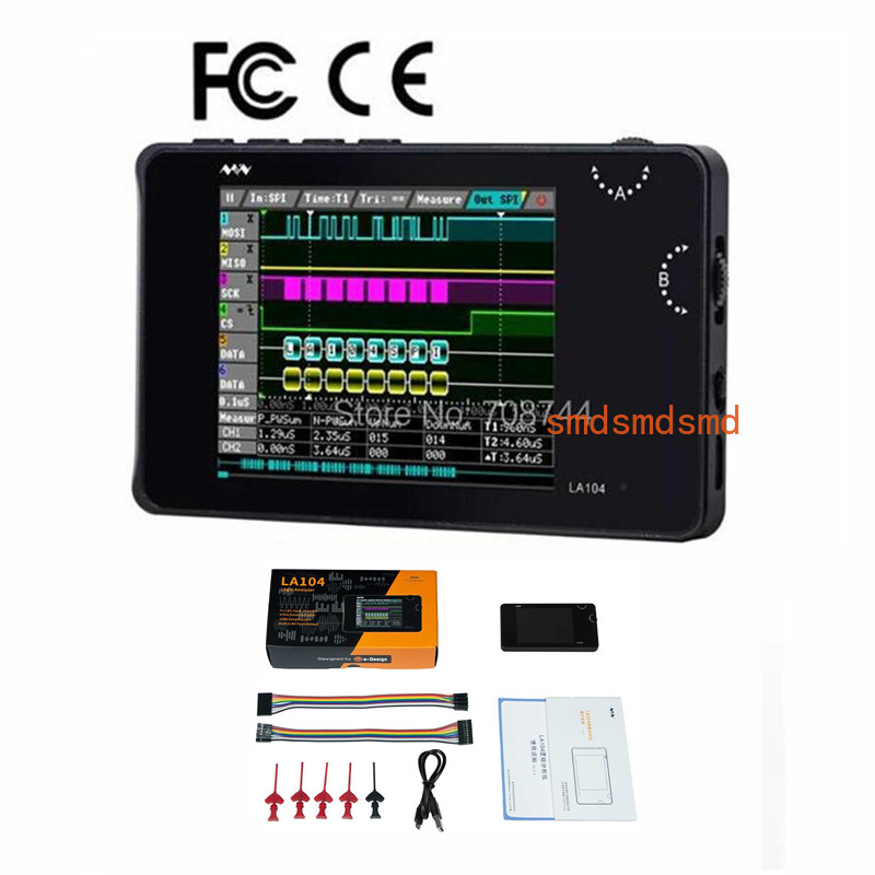 LA104 Mini DSO Dijital Mantık  - Oscilloscope Dso Mini incelemesi ve fiyatı