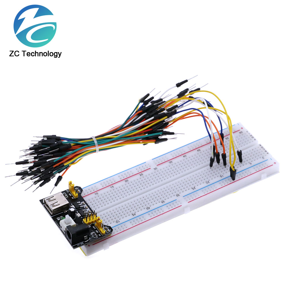 3.3V/5V MB102 Breadboard güç m - Breadboard Jumper Wire incelemesi ve fiyatı