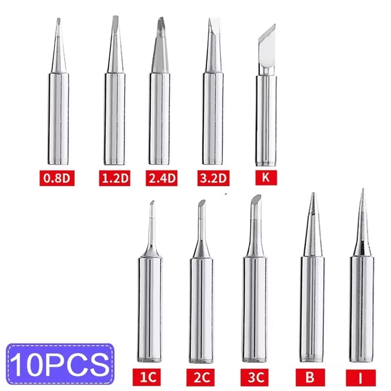 5 adet/10 adet 900M-T havya uç - Diy Electronics Tools incelemesi ve fiyatı
