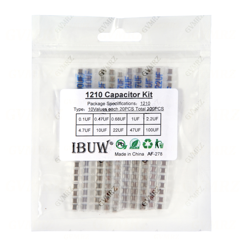 0402 0603 0805 1206 SMD Serami - Capacitor Kit Assortment incelemesi ve fiyatı