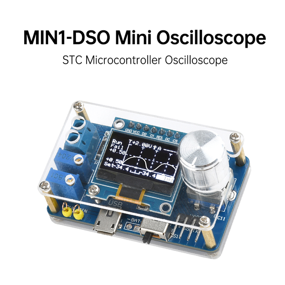 DIY Mini Dijital Osiloskop Ele - Oscilloscope Dso Mini incelemesi ve fiyatı