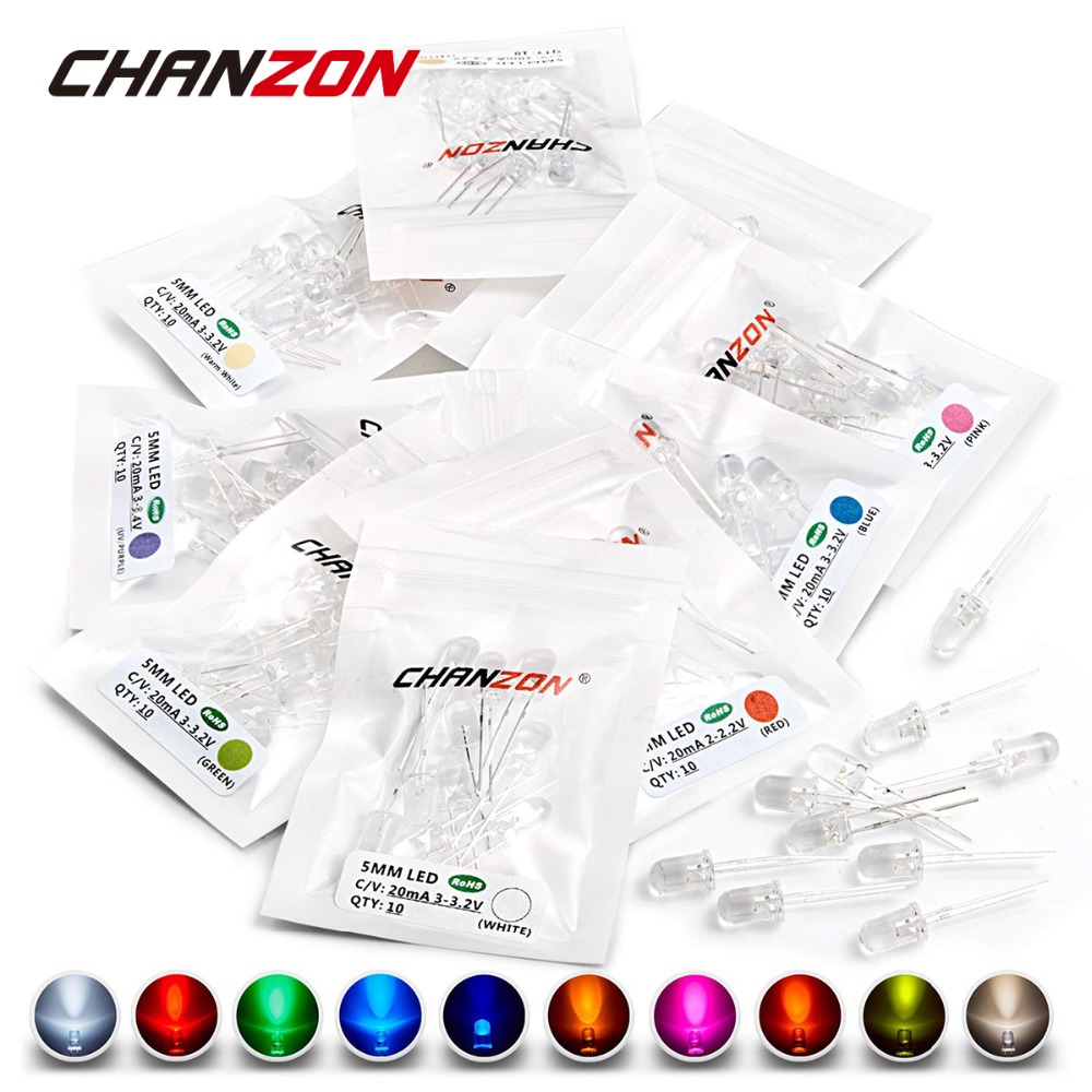 100 adet 5mm LED Diyot Ultra P - Hobby Diy Electronics Kit incelemesi ve fiyatı