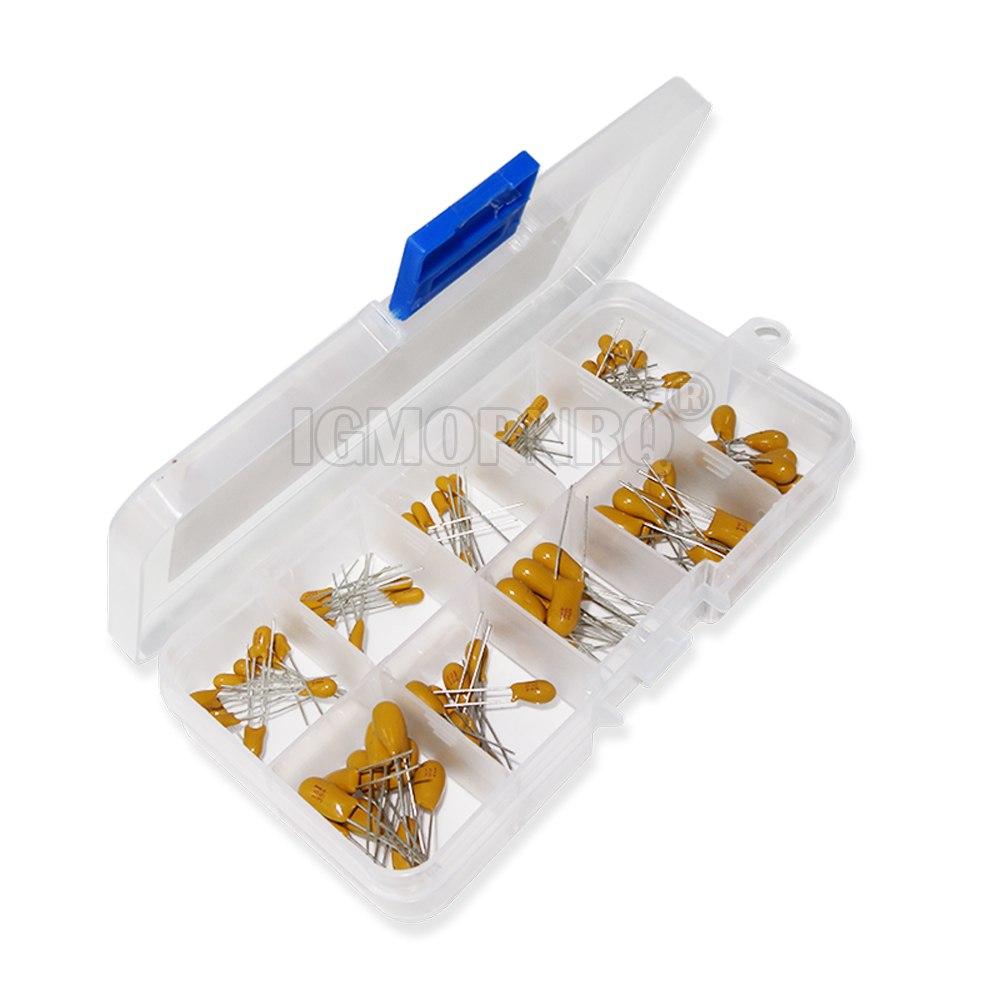 100PCS 10Value*10 Adet 16V Tan - Capacitor Kit Assortment incelemesi ve fiyatı