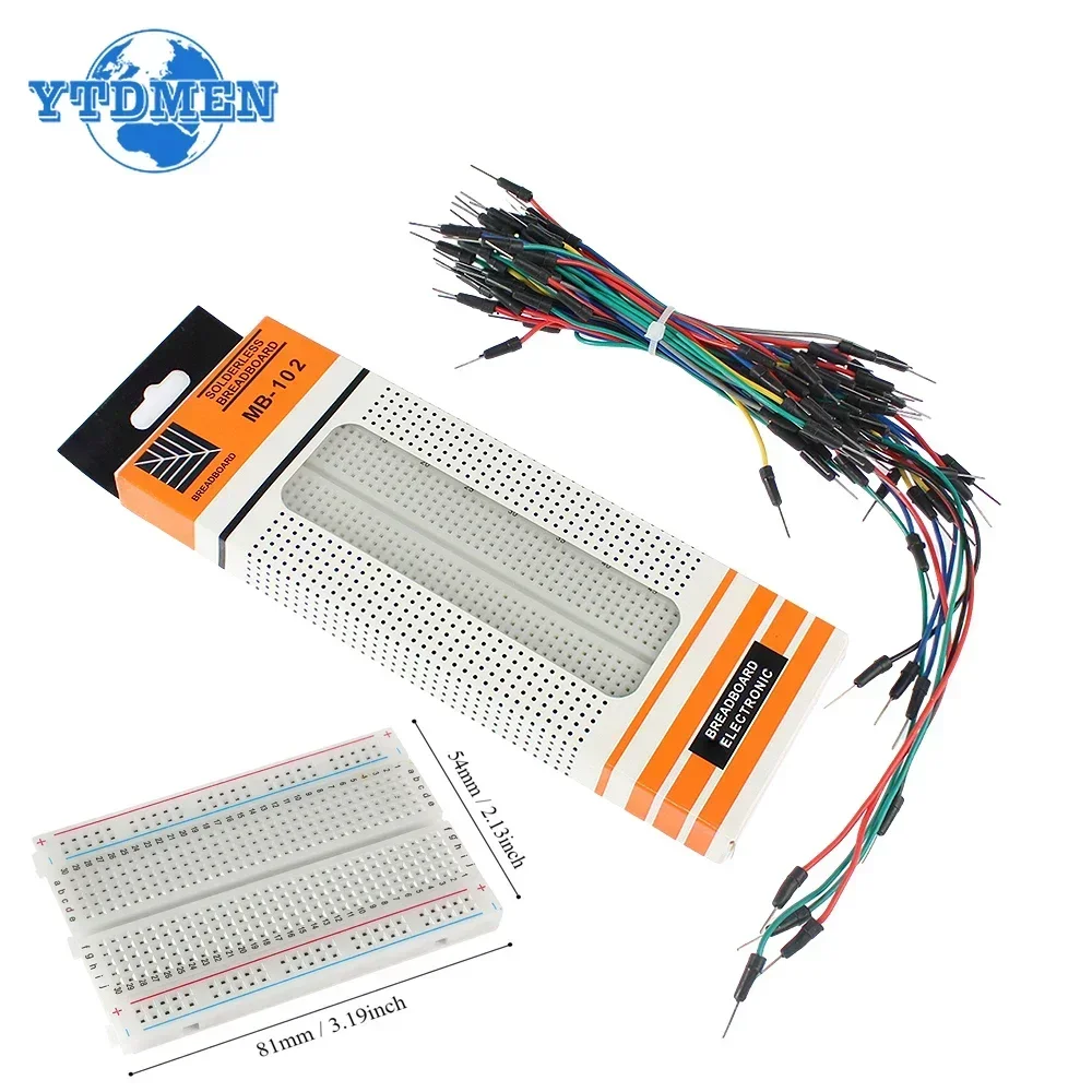 MB-102 Breadboard 400 830 Nokt - Breadboard Jumper Wire incelemesi ve fiyatı