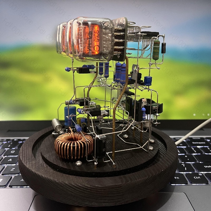 Elle Lehimlenen Nixie Tüp Saat - Hobby Diy Electronics Kit incelemesi ve fiyatı