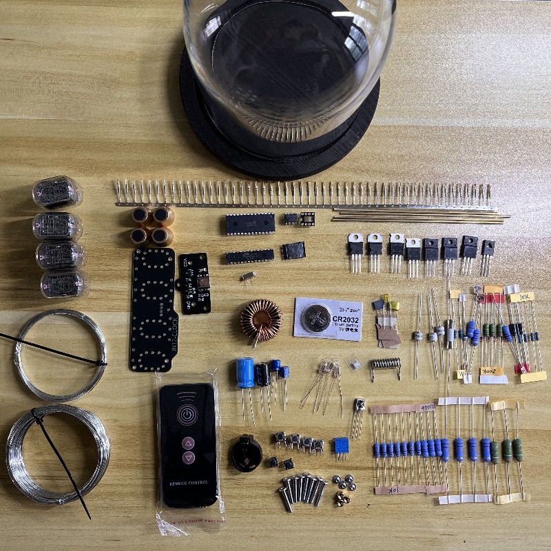 Elle Lehimlenen Nixie Tüp Saat - Hobby Diy Electronics Kit incelemesi ve fiyatı