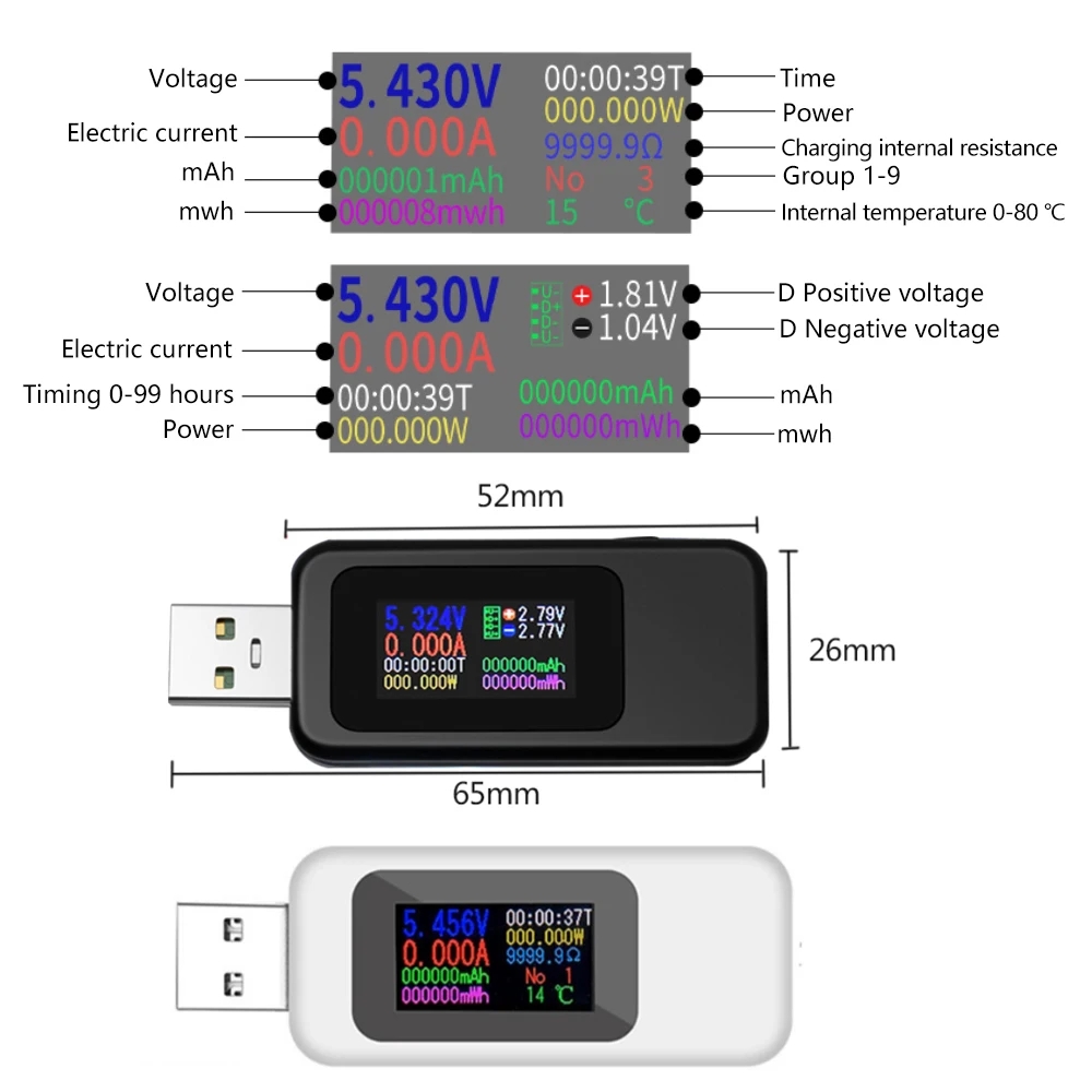 10'u 1 arada USB Test Cihazı D - Diy Electronic Load incelemesi ve fiyatı