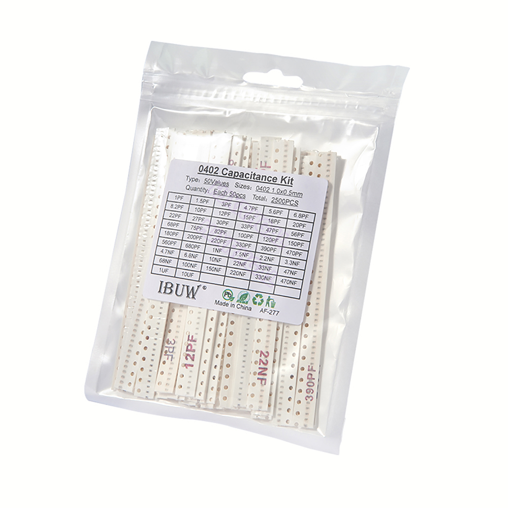 0402 SMD seramik kapasitör çeş - Capacitor Kit Assortment incelemesi ve fiyatı